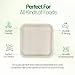 Greenmile Palm Leaf Plates 10 Inch, Areca Palm Plates Set, Square Biodegradable and Compostable Bamboo Plates Disposable Dinnerware for Parties, Weddings, BBQs, 25 Pack 3
