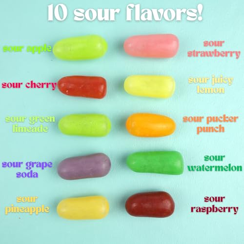Mike and Ike Mega Mix Sour, Dulces de Frutas, Pack 3 miniatura 3