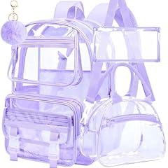 3pcs Purple Clear Set