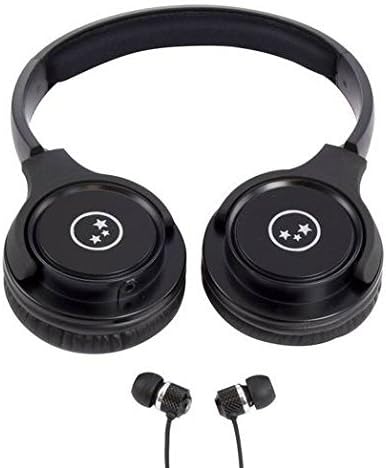 Able Planet Linx Audio - Stereo Headphones + Sound Isolation Earphones