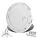 For Jeep Wrangler TJ/LJ Fuel Gas Tank Door with Lock & Keys (Chrome)