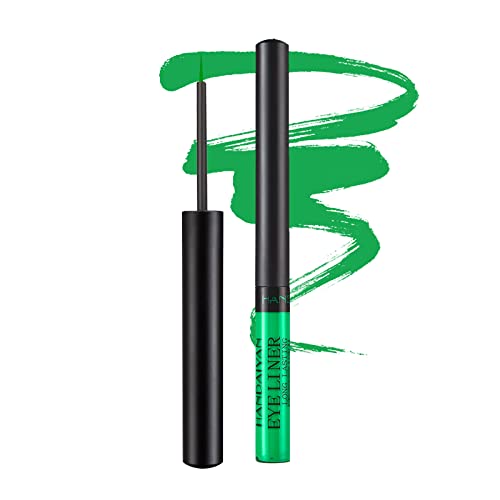 Set de delineador de ojos líquido colorido verde