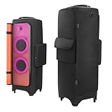 EUGOOCX Sac de voyage pour haut-parleur compatible avec JBL PartyBox 1000, sac de rangement pour haut-parleur extérieur portable avec plusieurs poches, noir EUGOOCX Sac de voyage pour haut-parleur compatible avec JBL PartyBox 1000, sac de rangement pour haut-parleur extérieur portable avec plusieurs poches, noir