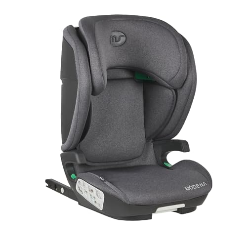 MS BabyWorld – MODENA – Silla de coche Isofix Grupo 2/3 | I-Size R129 | Reclinable | Universal | Cinturón de seguridad | Para bebés y niños | 15-36 kg | 100-150 cm