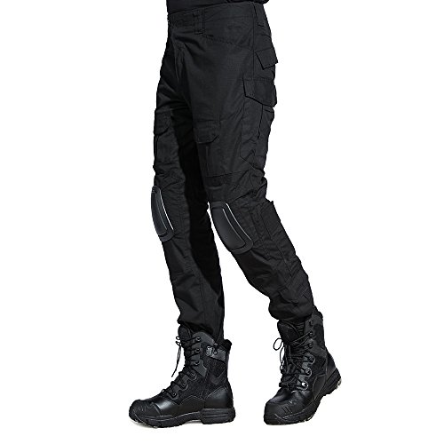 image for SINAIRSOFT Paintball Pants Tactical Pants with Knee Pads Army Airsoft 