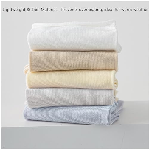 Yizelli 3 Pairs Roll Top Slouch Socks for Women & Girls Soft Casual Short Socks for Spring Summer4