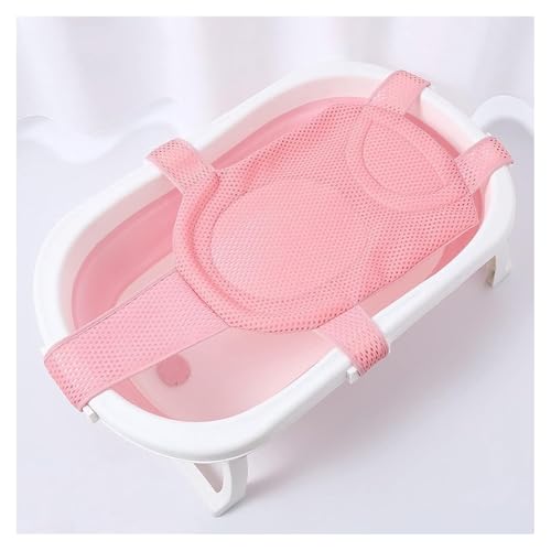 Cojin Bañera Bebe, Red de Soporte Antideslizante, Seguro y Cómodo para Recién Nacidos.Cojin Bañera Bebe
