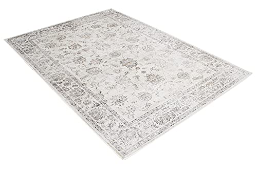 Tapis Casablanca C de style rétro aux finitions soignées