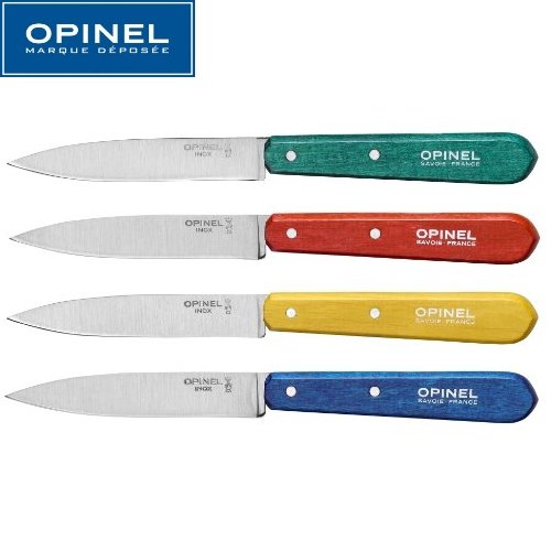Opinel Paring Knives 2pcs Set Natural Stainless Steel Corrosion Resistant | Desertcart