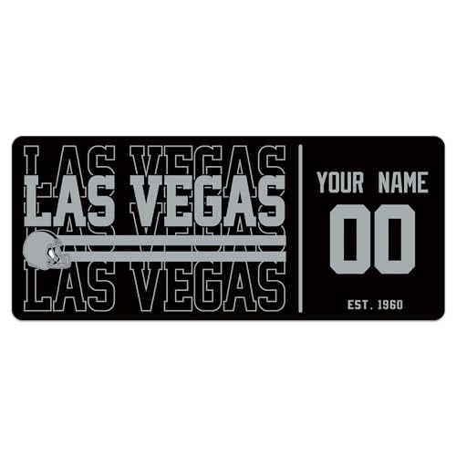 Image of ANTKING Las Vegas Mouse Pad Custom Name and Number Desk Pad for Men Women Youth Gifts
