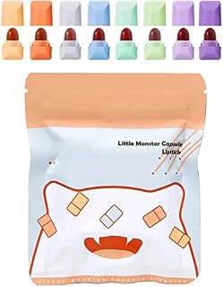 PICKX Mini Lipstick Set of 8 Colors, Capsule Matte Lipstick, Waterproof Long Lasting Mini Capsule Velvet Lipstick, Pill Lipstick Mini Set (8 Pieces)