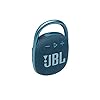 JBL Clip 4 draagbare Bluetooth luidspreker in blauw ; IP67 waterbestendig en stofdicht, met karabijnhaak