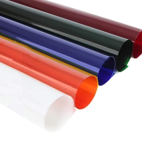 Filtros de papel temperatura de color Kisangel que transforman efectos de luz 5