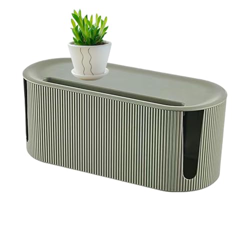 Cable Management Box, Cable Storage Box, Desktop Wire Cable Organizer Box, Cable Tidy Box, Cable Management Case Socket Organizer - Cable Management Box Organizer For Living Room Bedroom Meeting Room
