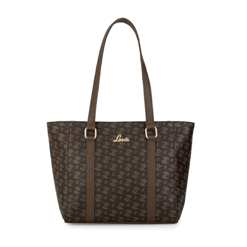 Image of Lavie Women's Mono LL Veronica Tote Bag for Women | Tote Handbag for Work | Ladies purse | Stylish Shoulder Bag | Gift for Women
