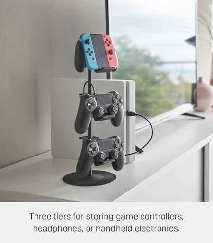 Image of YAMAZAKI Home Smart Universal Adjustable Game Controller Stand /Controller Holder - Steel