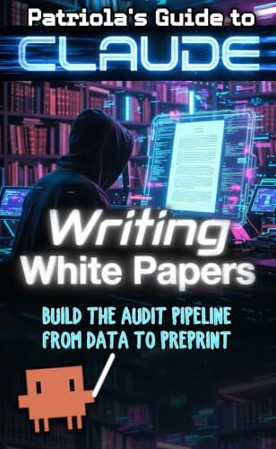 Patriola's Guide to Claude: Writing White Papers: Build the Audit Pipeline From Data to Preprint