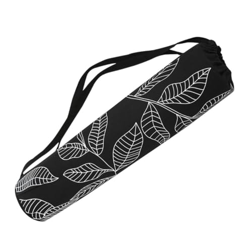 Bolsa de yoga de algodón resistente con cordón ajustable para esterilla