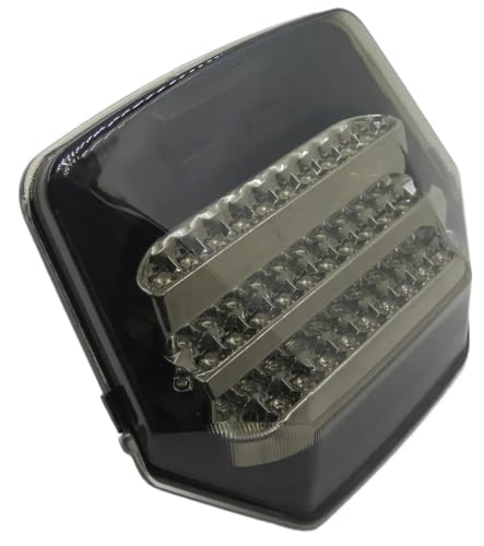 Feux arrière freinage moto LED puissants à clignotants intégrés CB1300