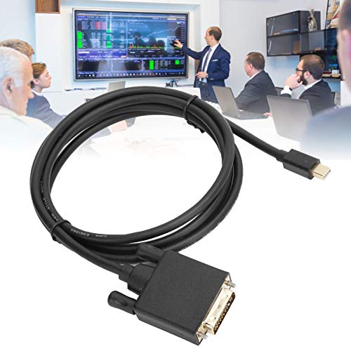 Adaptador Mini DP a DVI 4K con cable de cobre de 1.5 metros para PC 6