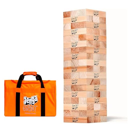 Jenga Giant Stacking Tower Set
