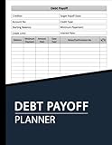  Debt Payoff Planner: Debt Payoff Tracker Organizer to Take Control of Your Finances and payment tracker - 110 pages - 4