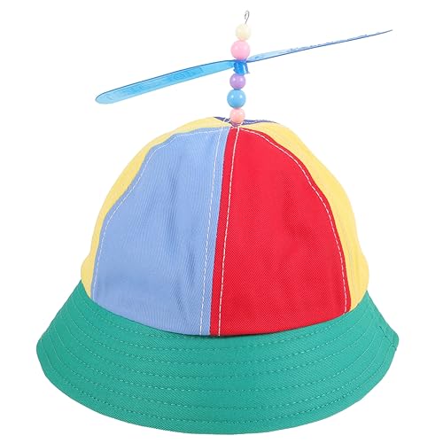 Sombrero de algodón para niños COLLBATH con hélice, ligero y transpirable