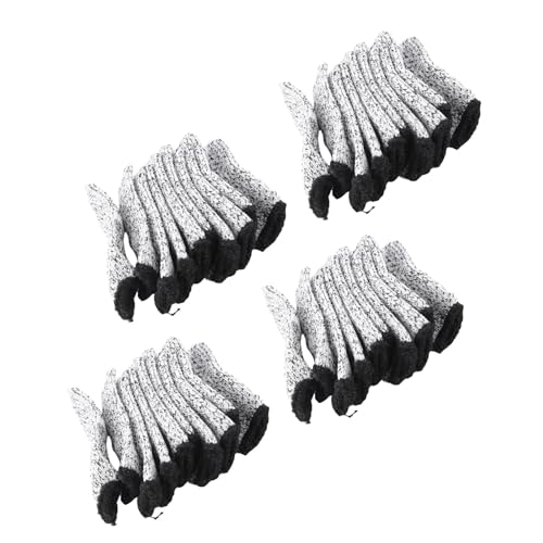 Protector de dedos de costura flexible guantes cómodos anticorte para costureras 4