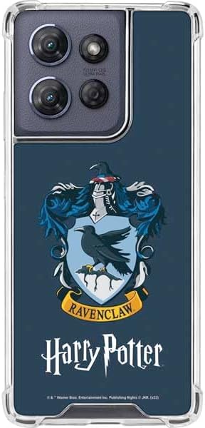 Skinit Clear Phone Case Compatible with Moto G Stylus 5G (2025) - Officially Licensed Wizarding World Harry Potter Hufflepuff Crest Design