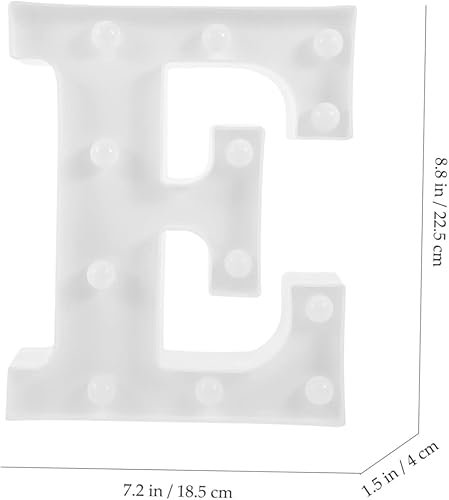 Miniatura 8 de Veemoon Lámpara de modelado LED para boda, letrero de neón, luces decorativas de neón, letras luminosas, letrero de letras decorativas, discotecas,