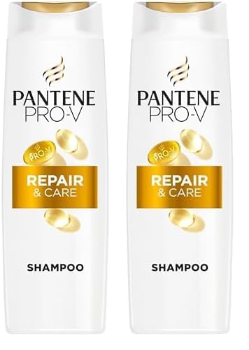 Pantene Pro-V Repair & Care Shampoo 500ml für Schwaches, Trockenes, Geschädigtes Haar. Reinigt Sanft. Schützt die Haarbindungen. Ohne Silikone, Mineralöle und Farbstoffe. Active Nutri-Plex