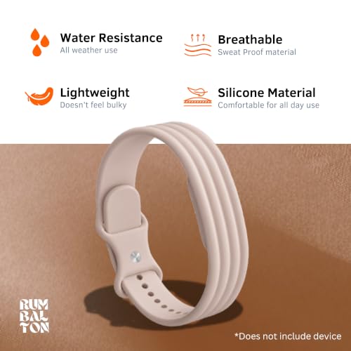 Image of Soft Silicone Strap Compatible with Google Fitbit Air, Sport Replacement Band, Adjustable Breathable Wristband for Workout, Running & Daily Wear