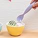 Bzyoo ColorPop Melamine Spoon Set – 6 Pastel Colors, 100% Food-Safe, Dishwasher Safe, BPA-Free, Minimal Design – Perfect for Desserts, Meals, and Party Gatherings