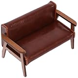 Miniature pour maison de poupée : ce mini canapé-fauteuil peut être associé à d’autres accessoires de loisirs créatifs comme une table d’appoint miniature ou des meubles miniatures pour poupées