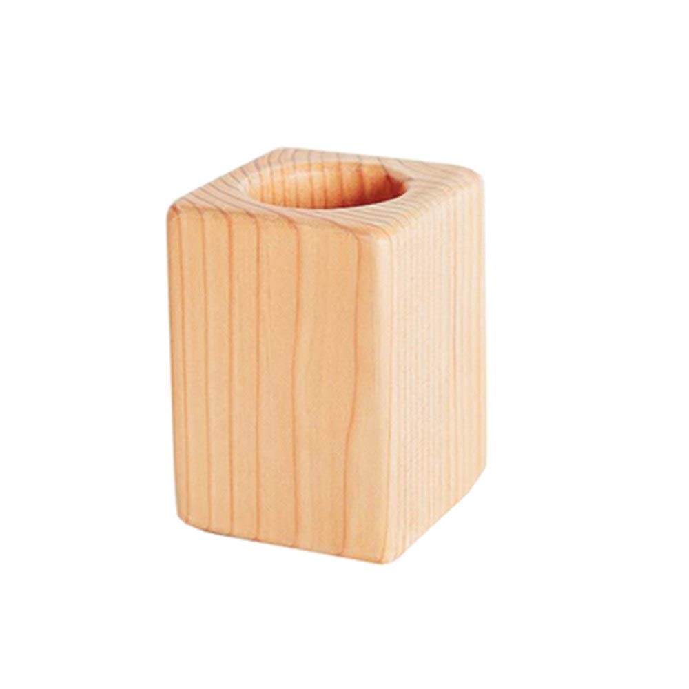 Portalápices Madera Titular De La Pluma Ordenamiento Creativa Del Hogar Oficina Holder para Organizador de Oficina