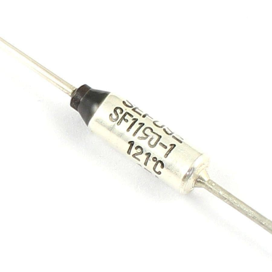 100 Pcs Thermal Fuse 121 Degree TF Cutoff 250V 15A SF119U-1