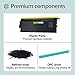 greencycle 2 Pack Black Toner Cartridge Compatible for Brother TN460 TN570 TN430 TN-460 Work with Intellifax 4100e 4750e HL-1240 MFC-1260 MFC-2500 MFC-8300 MFC-9600 Printer