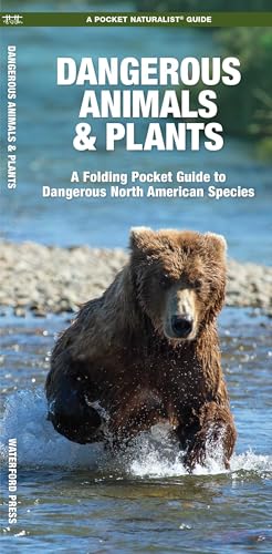 Dangerous Animals & Plants: A Folding Pocket Guide to Dangerous North American Species (Nature...