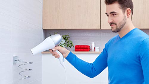 Support sèche-cheveux tesa Ekkro doté de la technologie adhésive sans percer