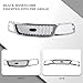 CarPartsDepot Front Grille Grill Compatible With 1999-2003 F150 F250 1999 Pickup Truck Chrome Frame/Black Honeycomb Insert FO1200404 3L3Z8200BB 4WD