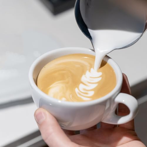 Image of CASABREWS CASMP350 Milk Frothing Pitcher with Sharp Spout, 350ml (12oz) | Stainless Steel, for Cappuccino or Latte Art, V-Sharp Mouth Design, Ergonomic Handle, Easy To Clean