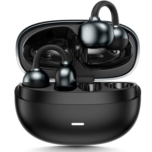 Écouteurs ouverts Bluetooth 6.0 à clipser étanches IP67 pour le sport sans fil