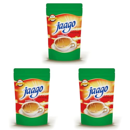 Image of Jaago Loose Black Tea 1kg Pack | Chaipatti | Danedar Chai | CTC Leaf (Pack of 3)