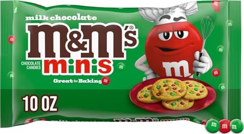 M&M'S Minis Milk Chocolate Candy Red & Green...