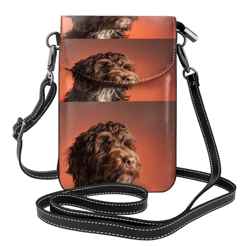 Portefeuille téléphone Cockapoo en cuir PU aux finitions soignées pour femme