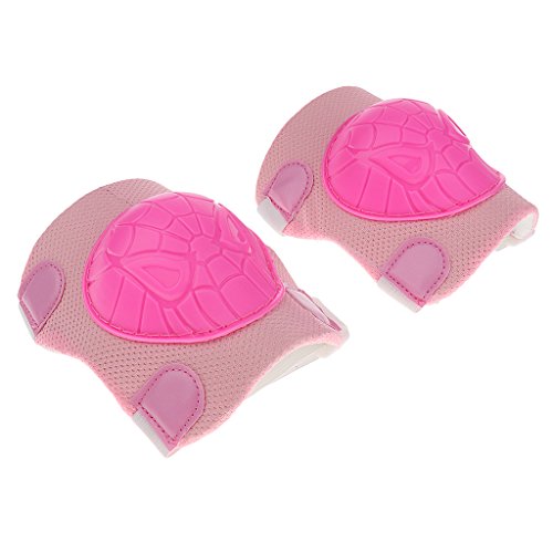 gazechimp 6 Peças Miúdo Skate Skate Bicicleta Cotovelo Pulso Joelheiras Equipamentos De Proteção - R