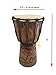 Djembe Drum Solid Wood Deep Carved Bongo Congo African Drum - 12