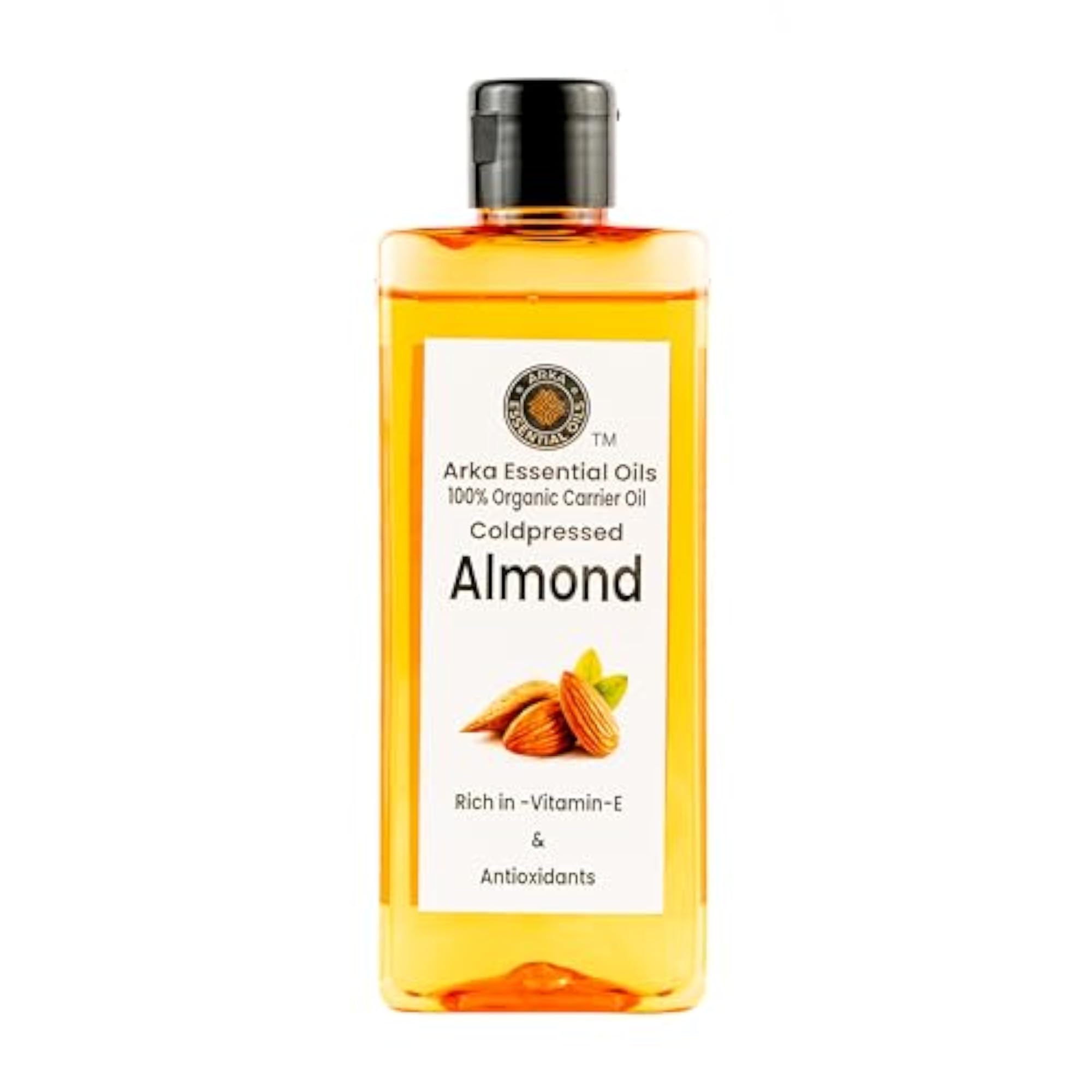 Organic Cold Pressed Almond Oil, Natural Skincare