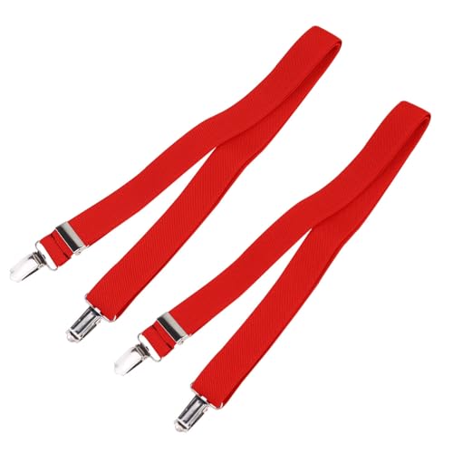 TOPPERFUN 2 Piezas Clip para Manoplas y Gorros Infantiles Ajustable Resistente y Ergonómico de Rojo para Invierno y Actividades al Aire Mantiene Manoplas y Sombreros Seguros y Organizados
