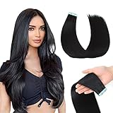 ❤【Längen und Farben】Jede Packung Tape-in-Haarverlängerungen aus Echthaar hat 20 Streifen mit einem Gesamtgewicht von 40–50 g, sodass Sie sich nicht schwer fühlen oder abrutschen. Längen: 14